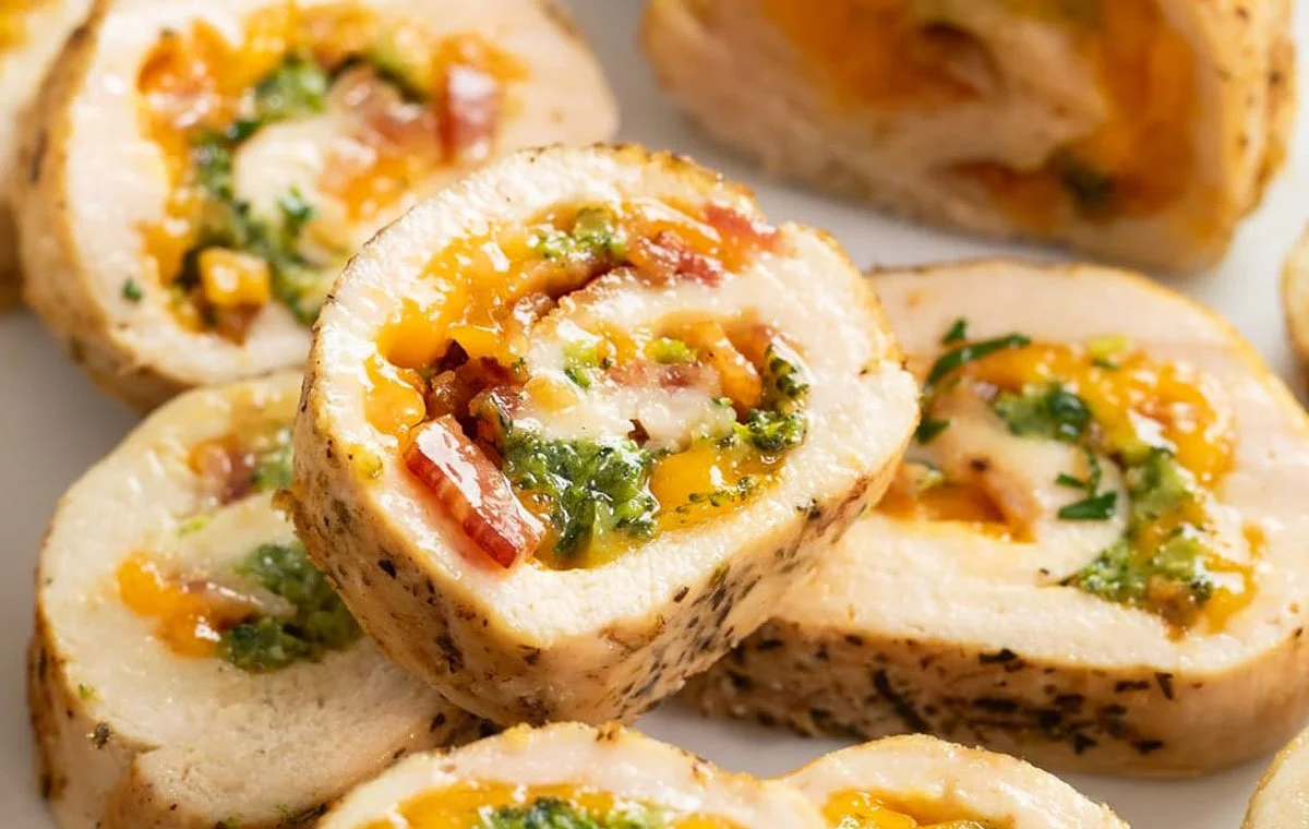 finger foods for parkinson's: chicken and potato rolls
