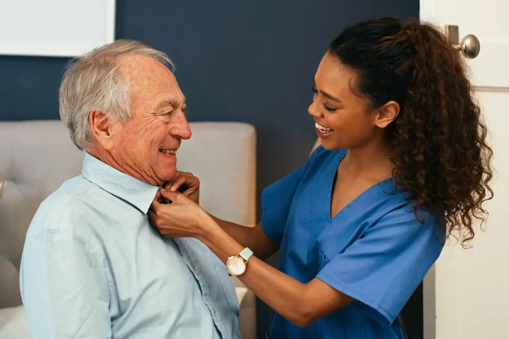 assist elderly with daily living activities