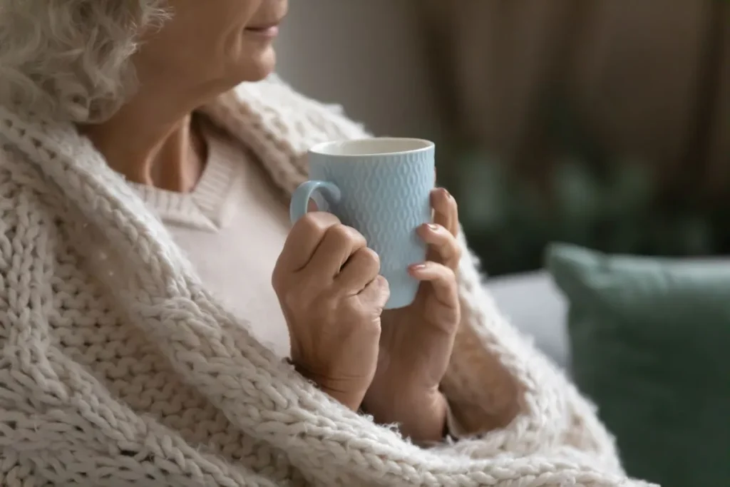 caring for elderly in cold weather