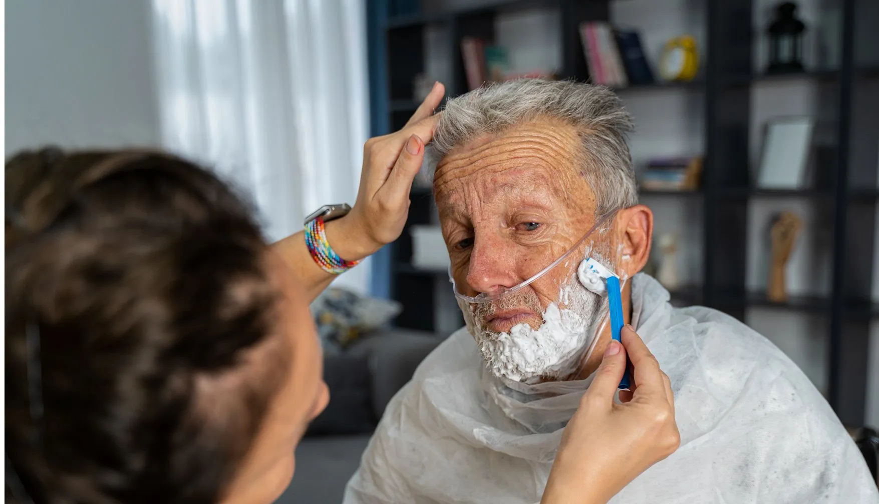 how to bathe your elderly parents