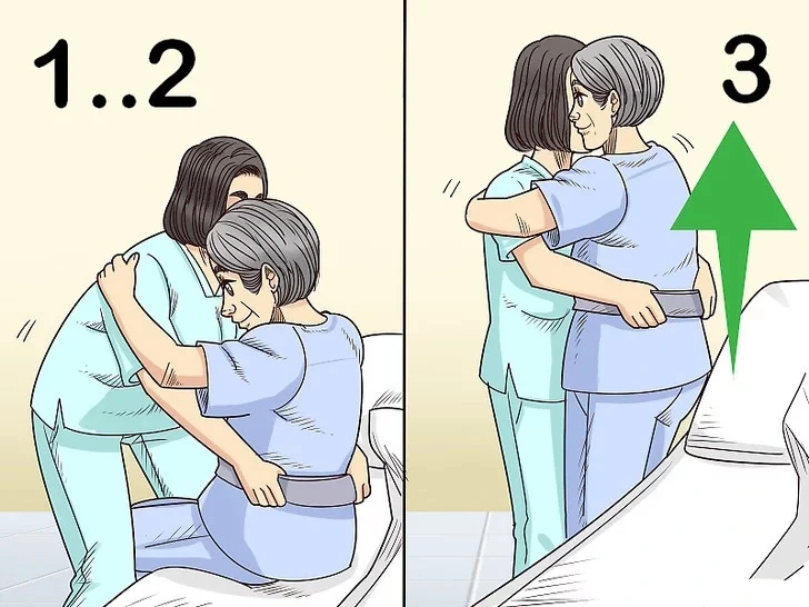 stage nine of safe movement of immobile patients