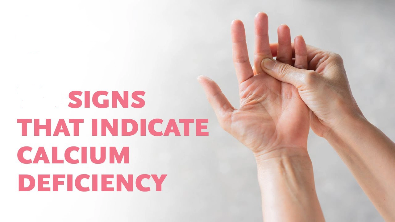 signs that indicate calcium deficiency