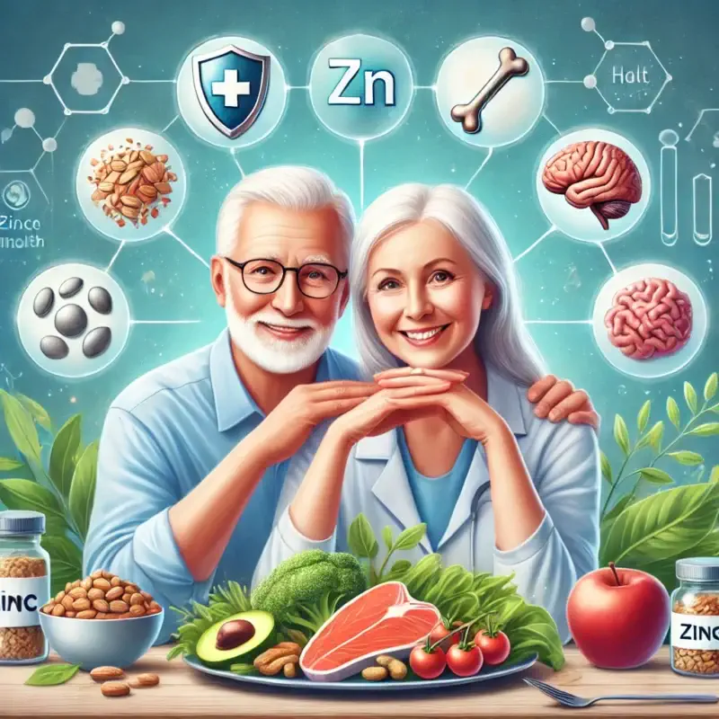 benefits of zinc for the elderly