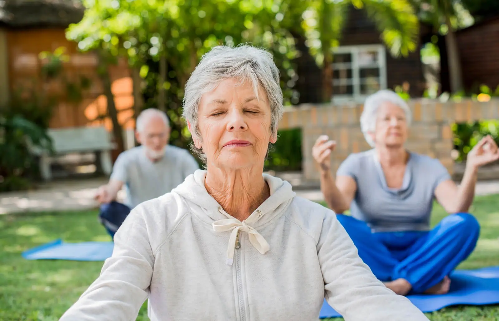 should seniors do yoga before going to sleep