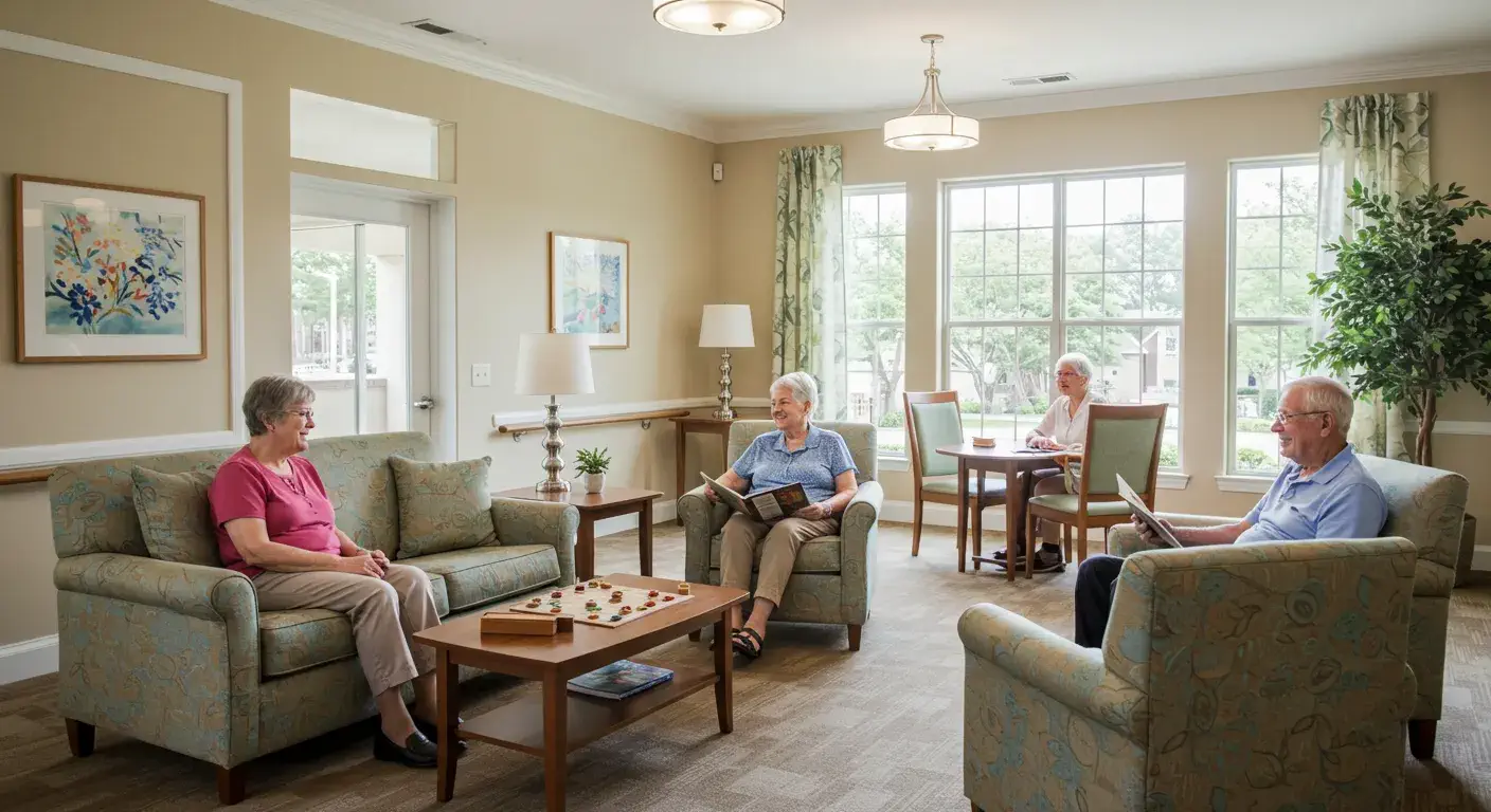 principles of nursing home lighting for elderly