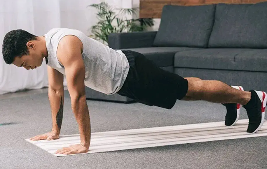 seated exercises for seniors: pushups