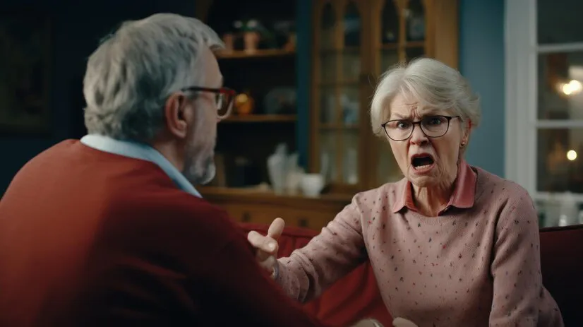 what causes anger in old age