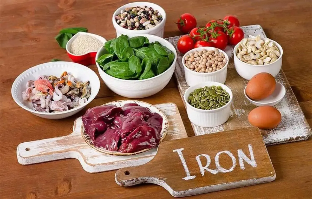 which healthy foods are rich in iron