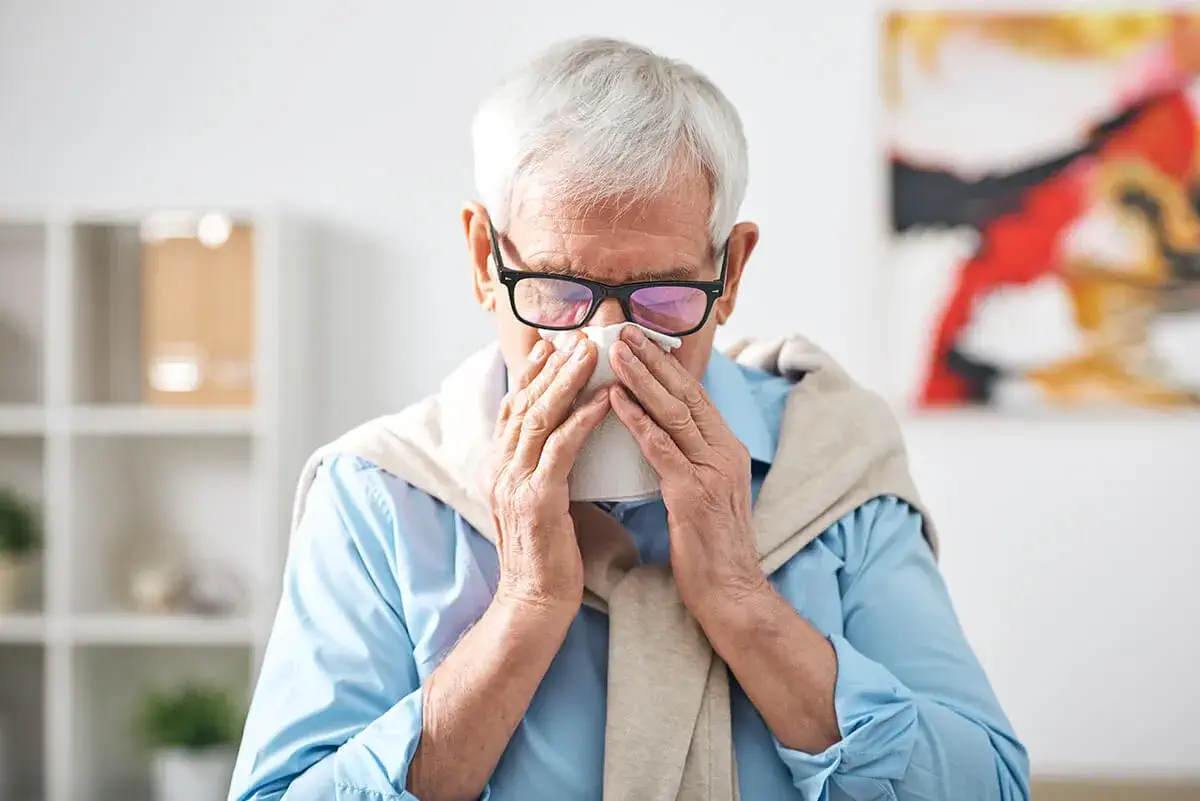 what causes nosebleeds in elderly