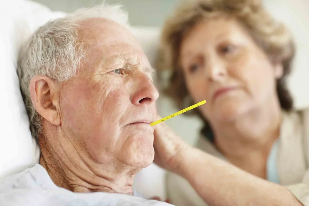 cold in elderly