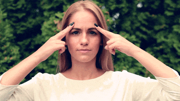 types of facial exercises for skin rejuvenation: eyebrowlift