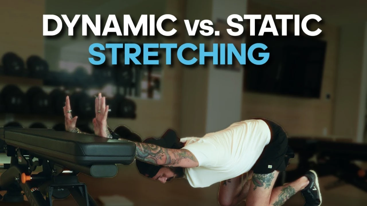 which is better: dynamic and static stretching exercises