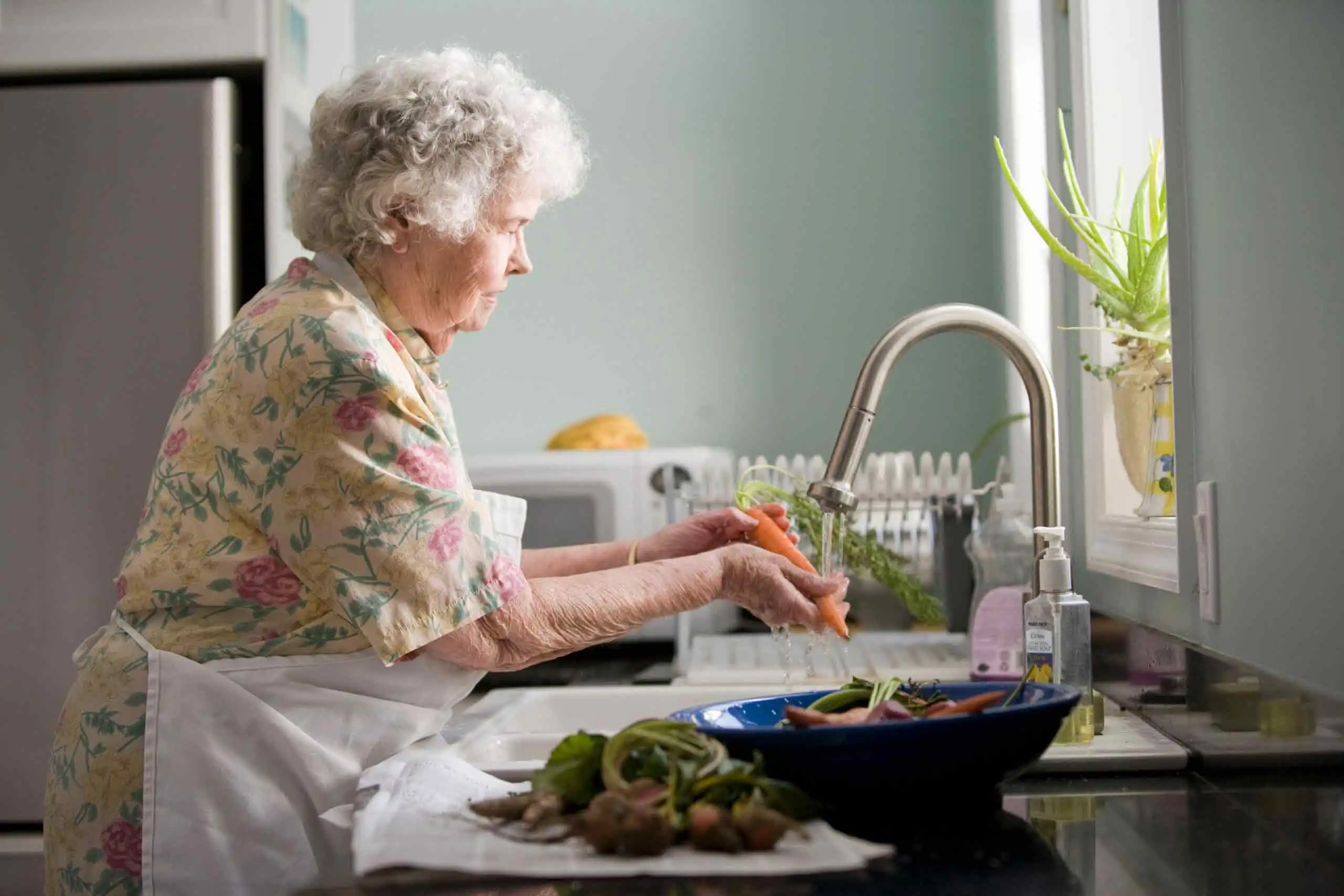 general safety tips related to the kitchen for seniors