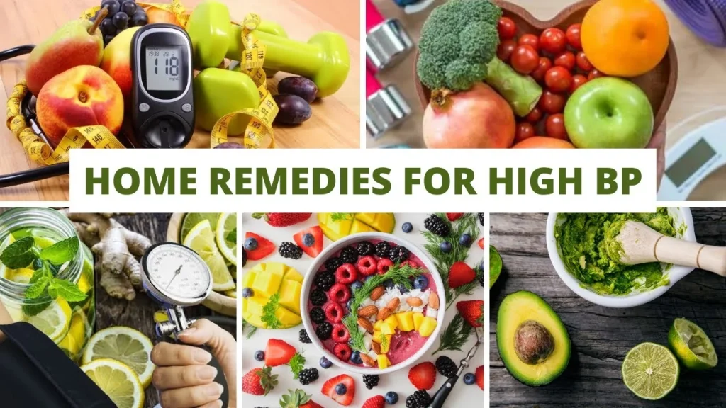 home remedies for high pressure