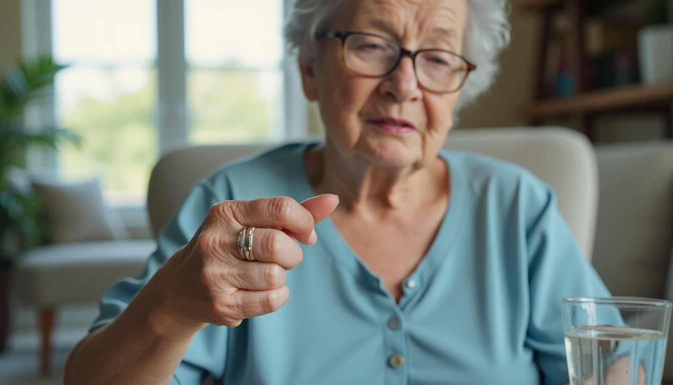 how do you diagnose dehydration in elderly woman