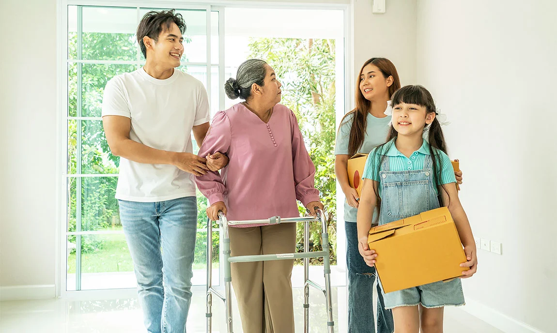sample checklist for preparing your home for elderly parents to move in