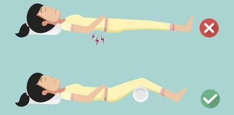 best sleeping position for lower back pain