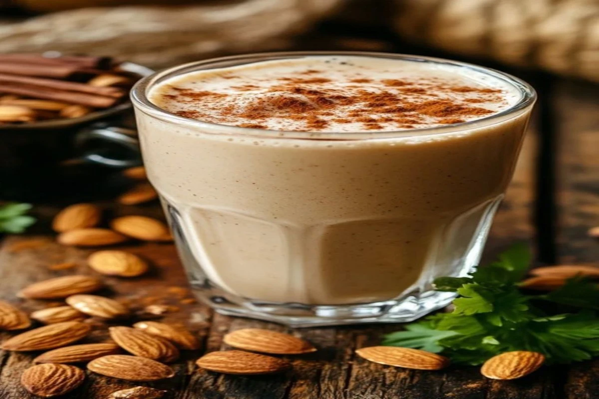 smoothies with almonds