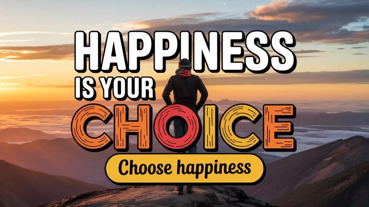 happiness is your choice audiobook