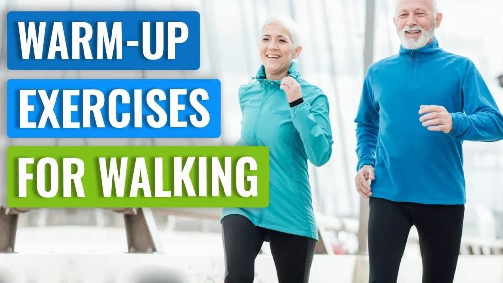 warm-up exercises for seniors before walking