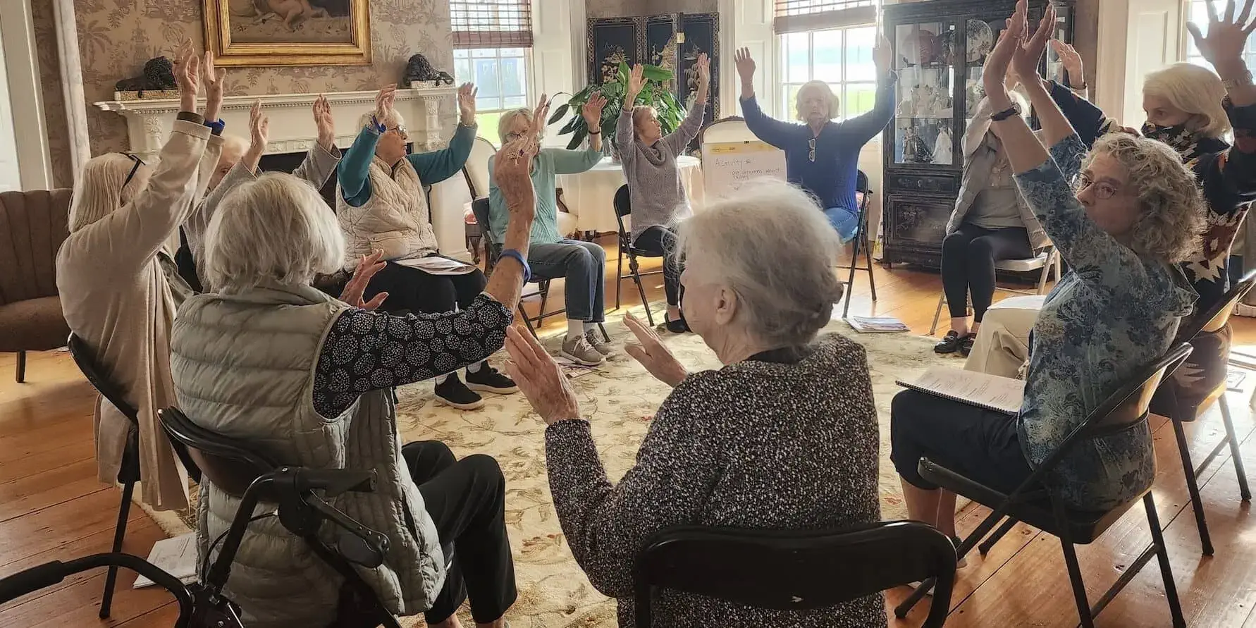 benefits of chair dancing routines for the elderly