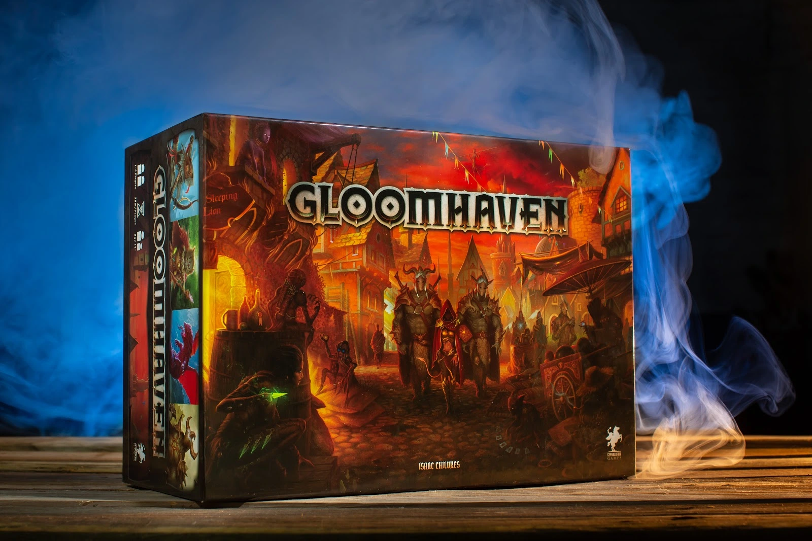best board games for seniors to play with grandchildren at home: gloomhaven