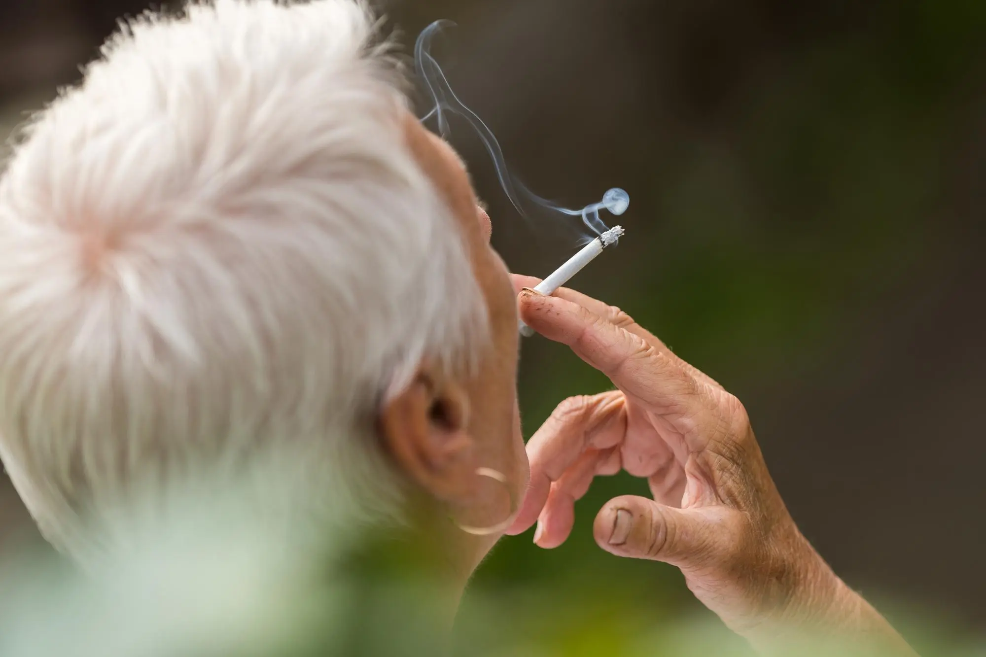 are you allowed to smoke in a care home