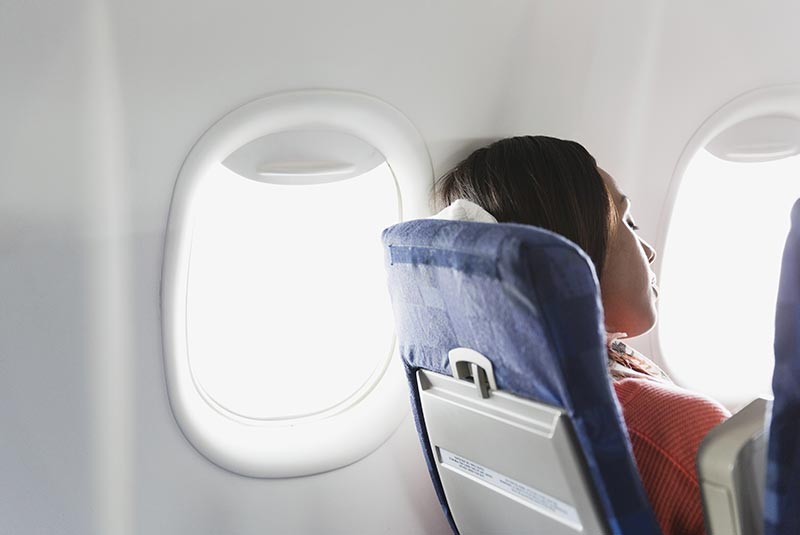 tips for sleeping on a plane
